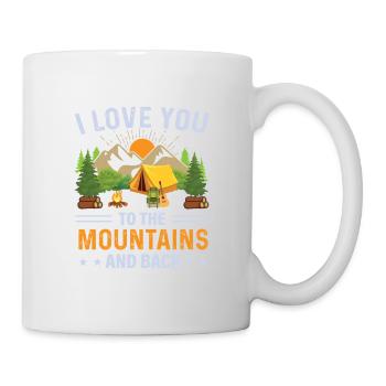 Camping Camping Tent Caravan glampin - Mug - white - Right