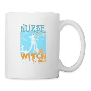 Happy Halloween Grusel Monster Spuk Horror Schreck - Tasse - Weiß - Rechts