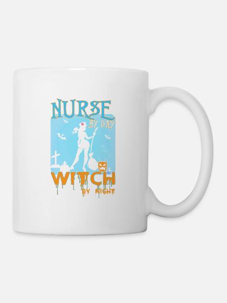Happy Halloween Horror Monster Haunted Horror Scare - Mug - white