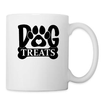 Gâterie pour chien - Mug blanc - blanc - Droite