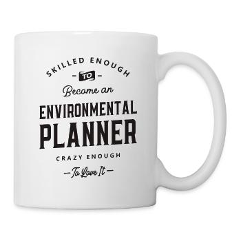 Umweltplaner Lustige Berufsbezeichnung - Tasse - Weiß - Rechts