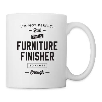 Finisseur de meubles Drôle Titre du poste - Mug blanc - blanc - Droite