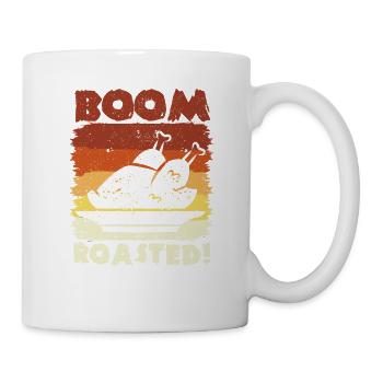 Turkey Day Food Fun Autumn Thanksgiving - Mug - white - Right