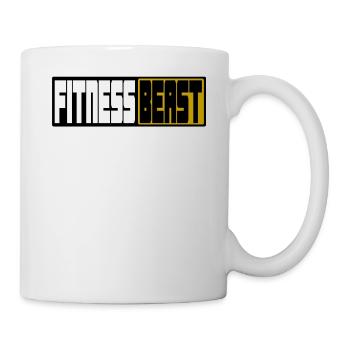 Fitness Beast - Tasse - Weiß - Rechts