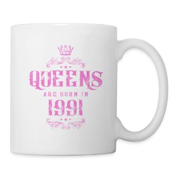 born in 1991 - Mug - white - Right