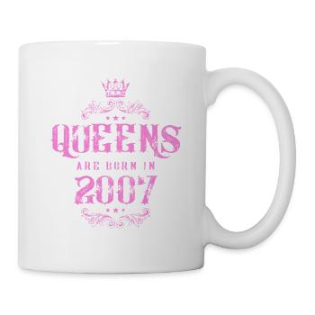 born in 2007 - Tasse - Weiß - Rechts