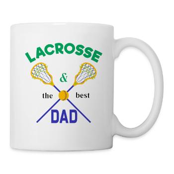 Lacrosse The Best Papa Sport Lacrosse Ball - Mug - white - Right
