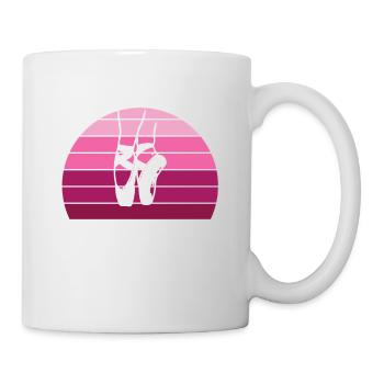 Ballet Dancer Dance Ballerina Sport Girl Femme - Mug blanc - blanc - Droite