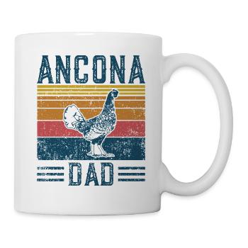 Zuchtrasse - Vintage Ancona - Tasse - Weiß - Rechts