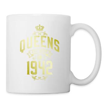 Queens born in 1942 - Mug - white - Right