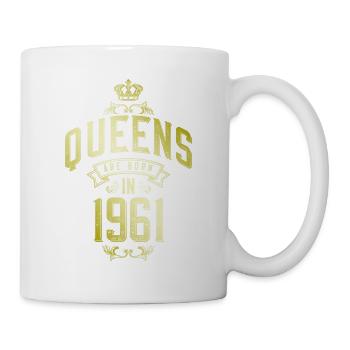 Queens born in 1961 - Mug - white - Right