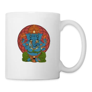 Hindu God - Ganesha - Mug - white - Right