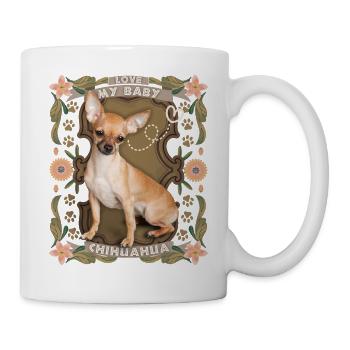 Chihuahua, dicton drôle, amour amour - Mug blanc - blanc - Droite
