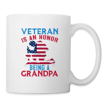 American Veterans America USA Fight - Mug - white - Right