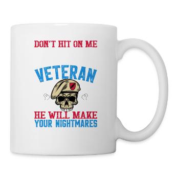 American Veterans America USA Fight - Mug - white - Right
