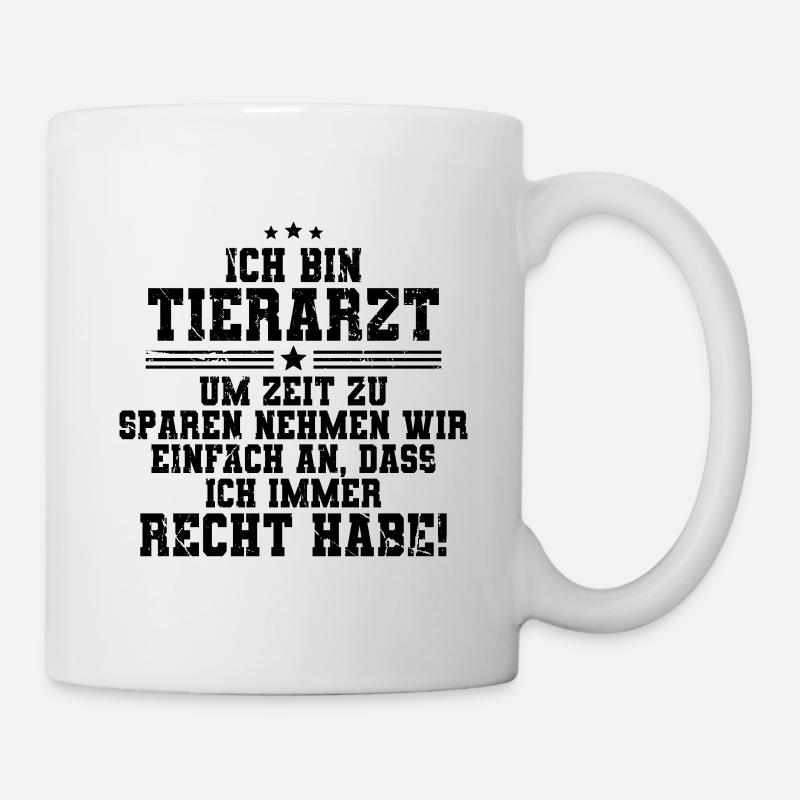 Tierarzt - Tasse - Weiß