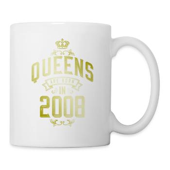 Queens born in 2008 - Mug - white - Right