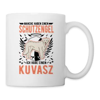 Kuvasz Schutzengel - Tasse - Weiß - Rechts