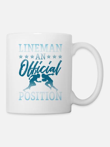 football official - Tasse - Weiß