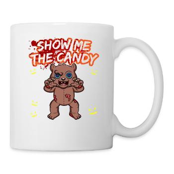 Show Me The Candy Halloween Costume Trick Or Treat - Mug - white - Right