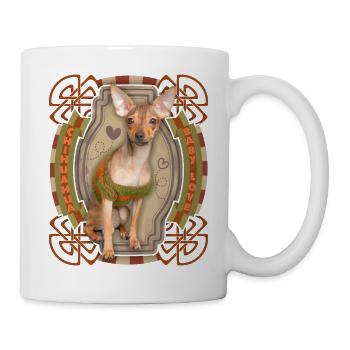 Chihuahua, dicton drôle, amour amour - Mug blanc - blanc - Droite