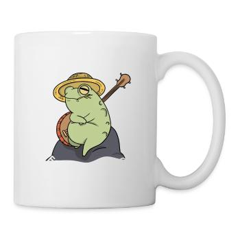 Karma Frosch - Tasse - Weiß - Rechts
