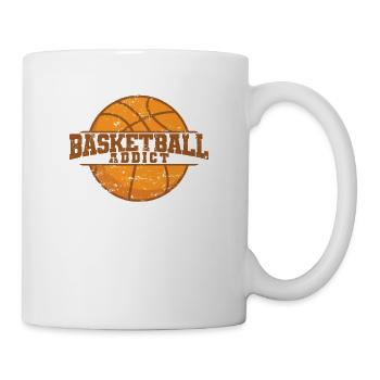 Basketball Addict Ballsport Amérique États-Unis - Mug blanc - blanc - Droite