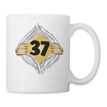 37 PUT ON SHIRT - Mug - white - Right
