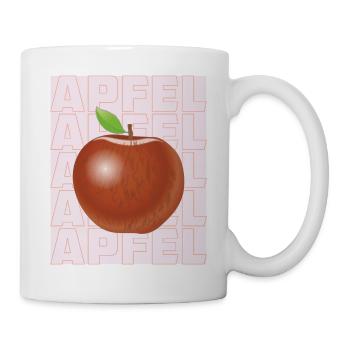 APFEL - Tasse - Weiß - Rechts