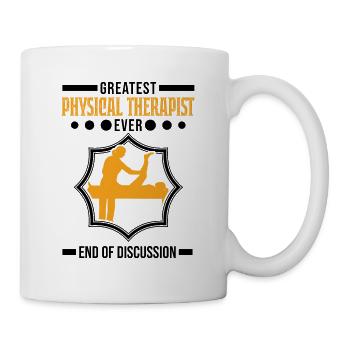Meilleur physiothérapeute Physiothérapie Physio - Mug blanc - blanc - Droite
