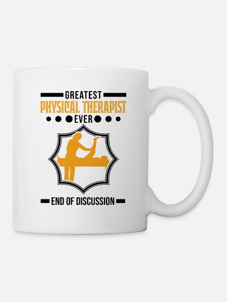 Beste Physiotherapeutin Physiotherapie Physio - Tasse - Weiß