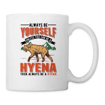 Soyez toujours vous-même Sauf si vous pouvez être une Hyena Hyäne - Mug blanc - blanc - Droite