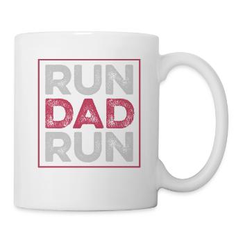 courir papa papa - Mug blanc - blanc - Droite