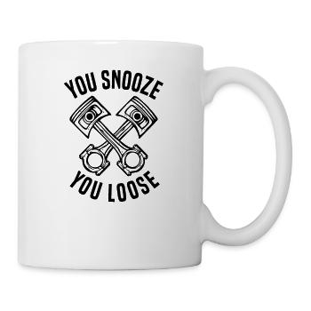 Racing Driver Racing Car Tuning Racing Motorsport - Mug - white - Right