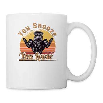 Racing Driver Racing Car Tuning Racing Motorsport - Mug - white - Right