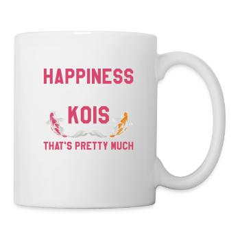 Vous ne pouvez pas acheter le bonheur mais vous pouvez acheter KOIS - Mug blanc - blanc - Droite