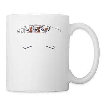 But It Was Suited Casino Poker Cards - Mug - white - Right
