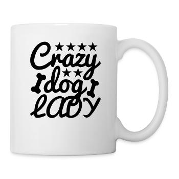 Chienne folle - Mug blanc - blanc - Droite
