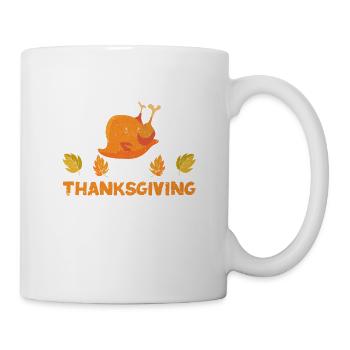 No experiments at Thanksgiving dinner - Mug - white - Right