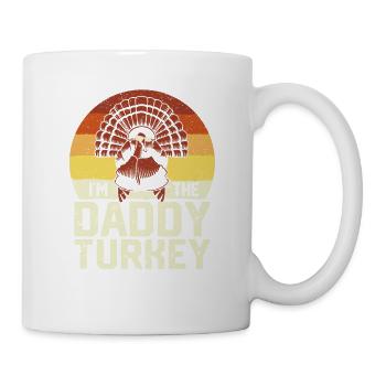 Drôle de famille assortie Le jour de Thanksgiving je suis - Mug blanc - blanc - Droite