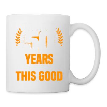 It took 50 years funny 50th birthday - Mug - white - Right