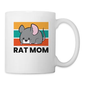 Rat Mom Funny Rat Owner Rat Mama Funny Rats - Mug - white - Right