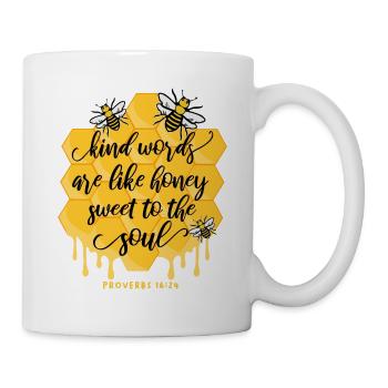 Christliches Bibel Zitat - Tasse - Weiß - Rechts