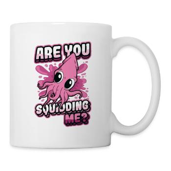 Are You Squidding Me Zoologist Octopus Squid - Mug - white - Right