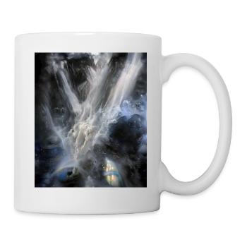 great ART on great PEOPLE - Tasse - Weiß - Rechts