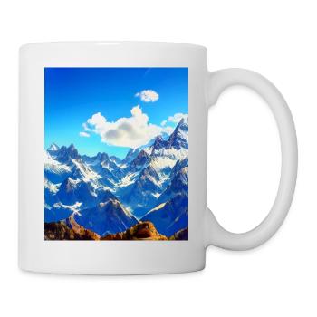 great ART on great PEOPLE - Tasse - Weiß - Rechts