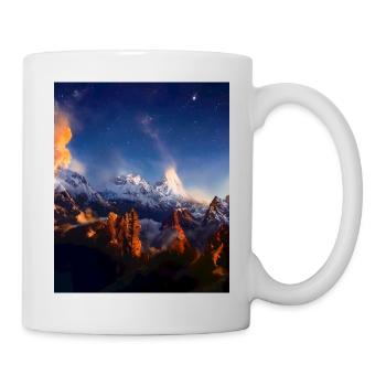 great ART on great PEOPLE - Tasse - Weiß - Rechts