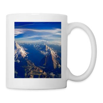 great ART on great PEOPLE - Tasse - Weiß - Rechts