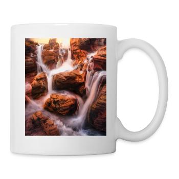 great ART on great PEOPLE - Tasse - Weiß - Rechts