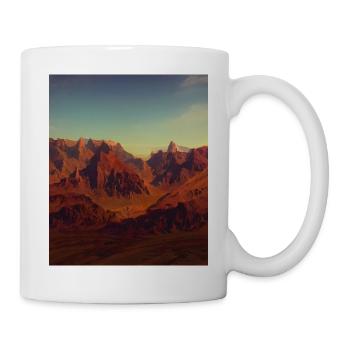 great ART on great PEOPLE - Tasse - Weiß - Rechts